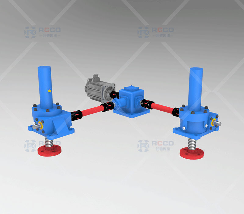 JWM丝杠移动-两台联动