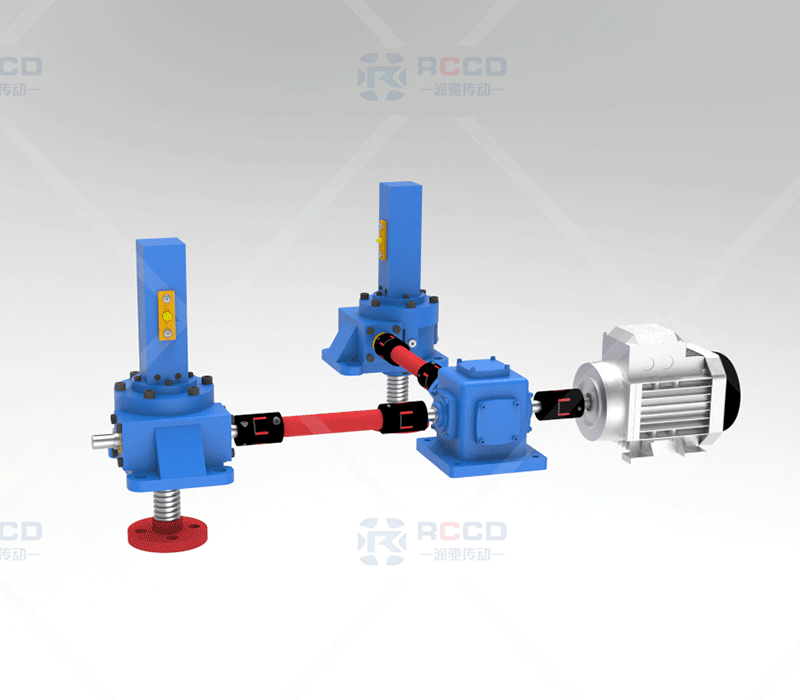 JWM丝杠移动-两台联动