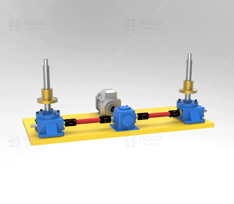 JWM螺母移动-两台联动