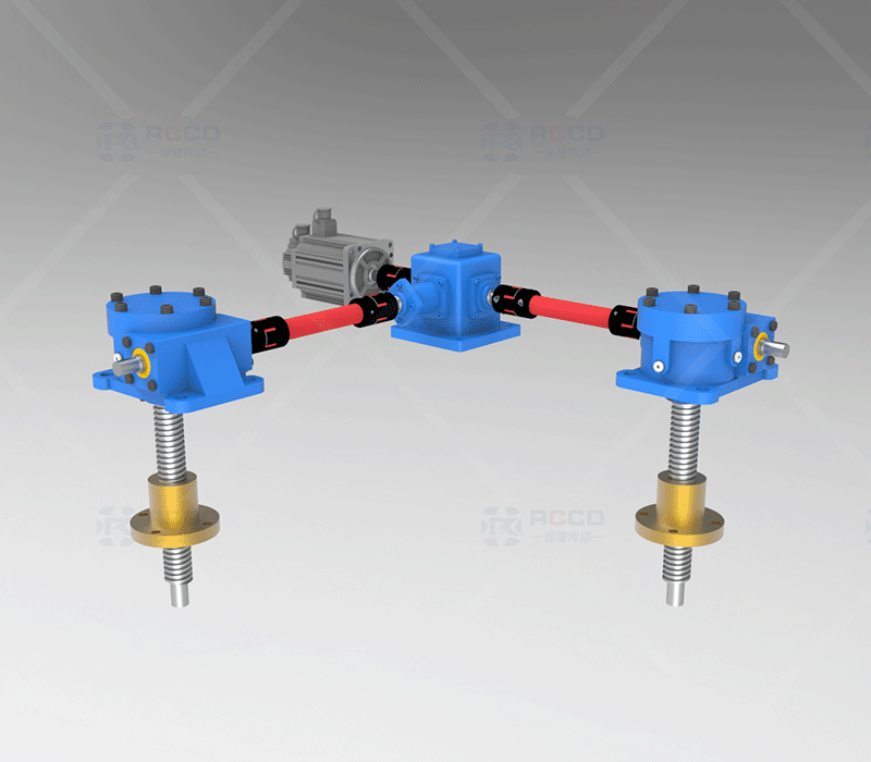 JWM螺母移动-两台联动