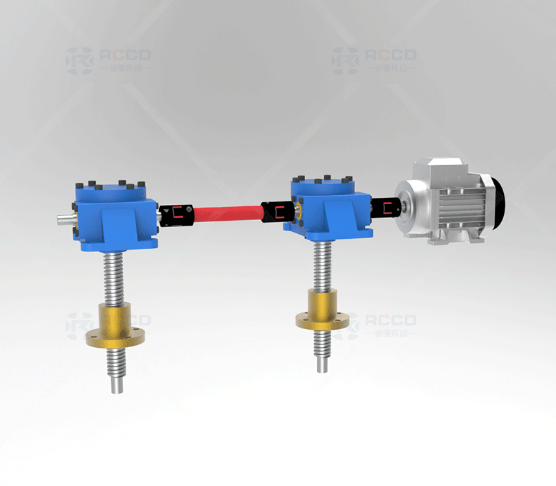 JWM螺母移动-两台联动