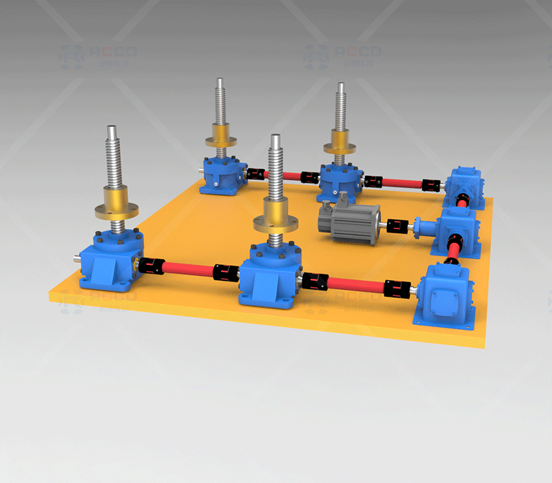 JWM螺母移动-四台联动