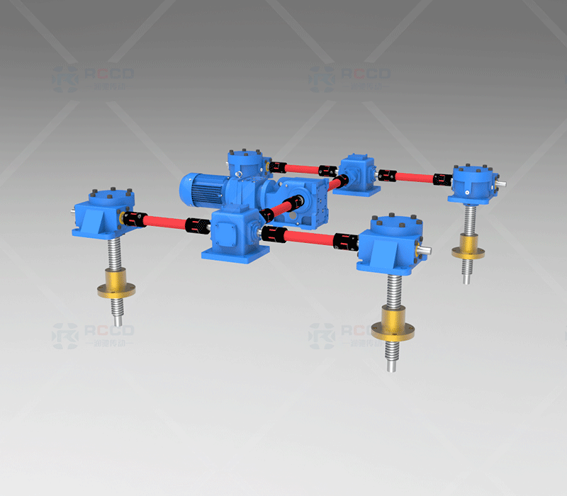 JWM螺母移动-四台联动