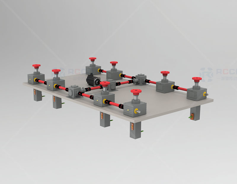 SGA丝杠移动-八台联动