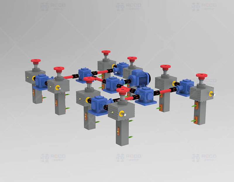 SGB丝杠移动-八台联动