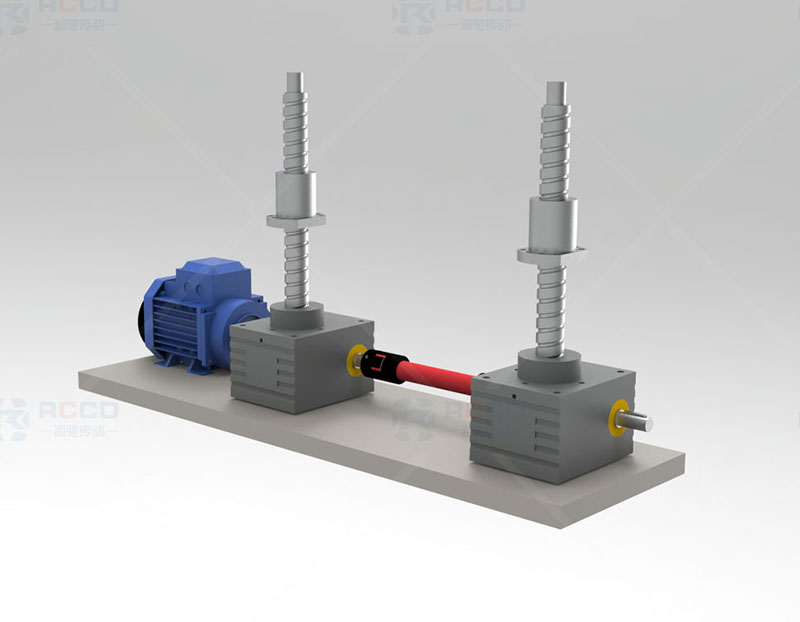 SGB螺母移动-两台联动