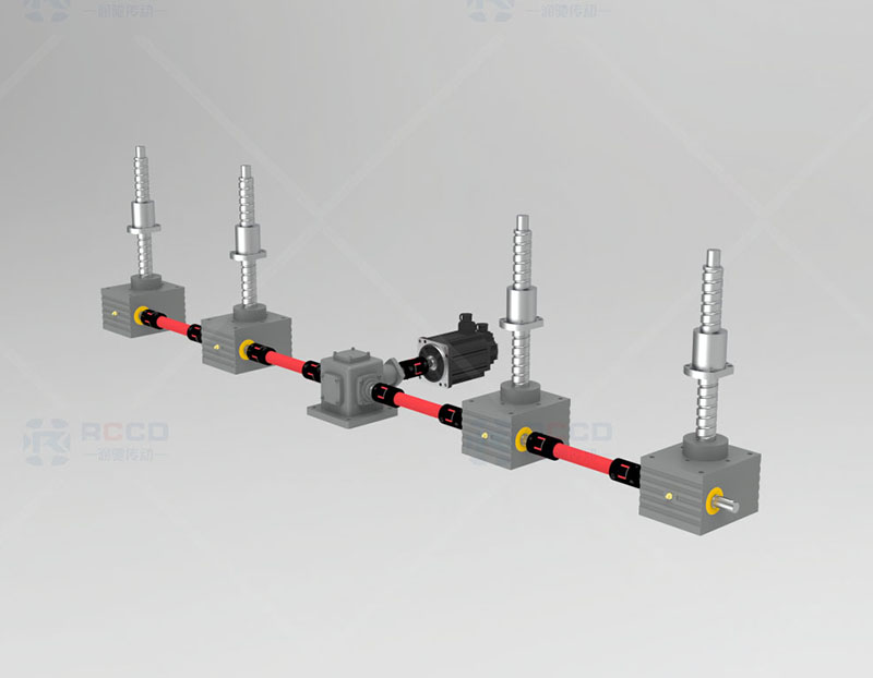 SGB螺母移动-四台联动