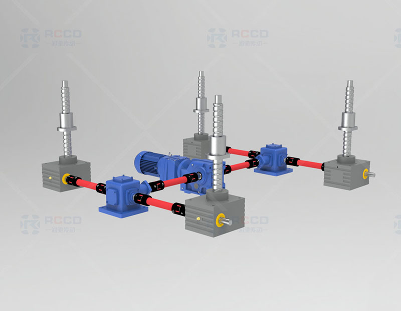 SGB螺母移动-四台联动