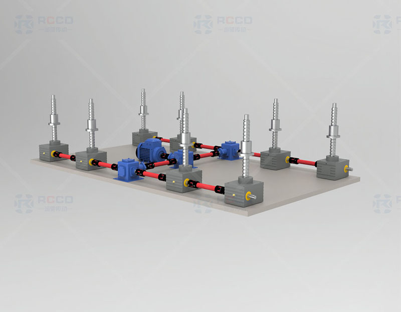 SGB螺母移动-八台联动